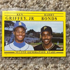 Ken Griffey Jr. / Barry Bonds Second Generation Stars